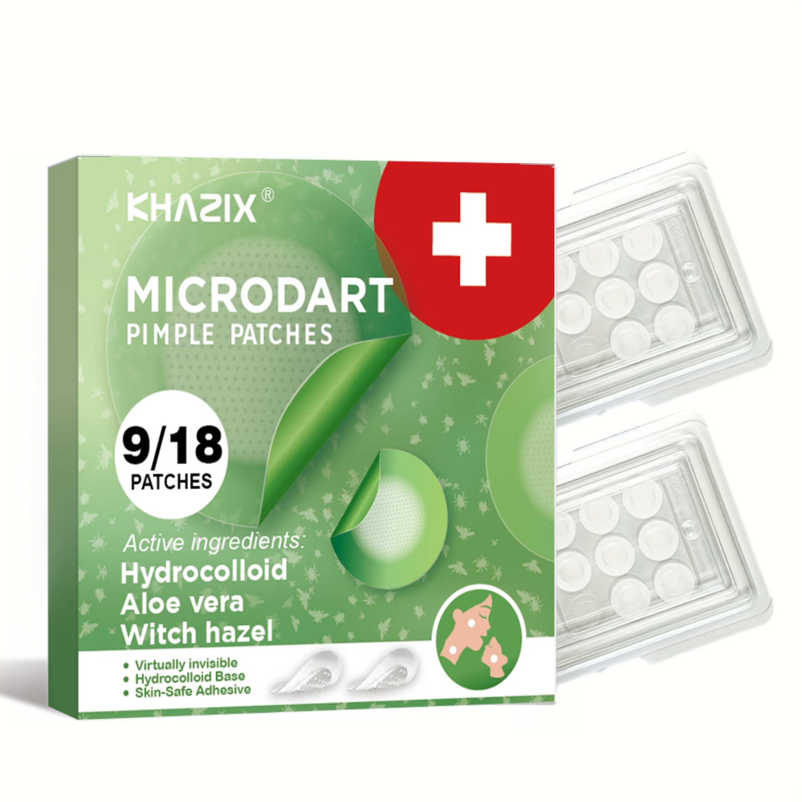 Night Cream - Пластыри от прыщей Overnight Micro-Dart —