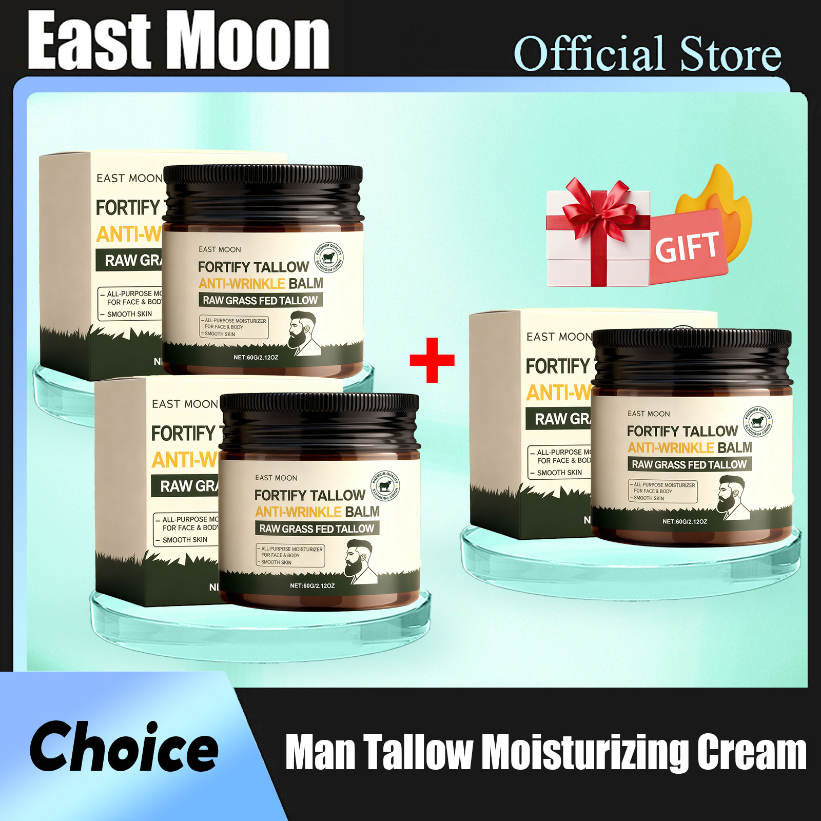 Skincare Glowing - Увлажняющий крем для лица East Moon