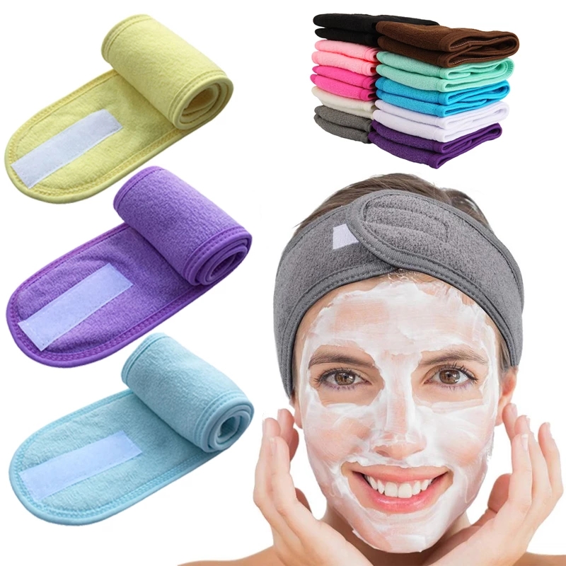 Cleanser Face - Женская повязка на голову, регулируемая широкая