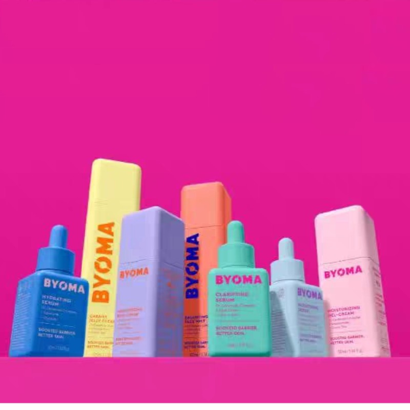 Skincare Glowing - Набор для ухода за кожей BYOMA:
