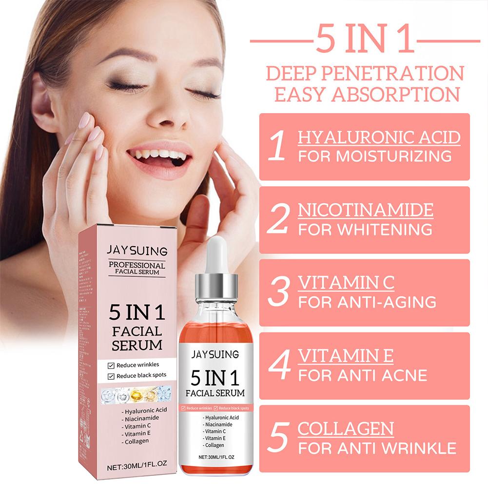 Сыворотка для лица 5-в-1 с вит – обзор и цена Vitamin C Serum