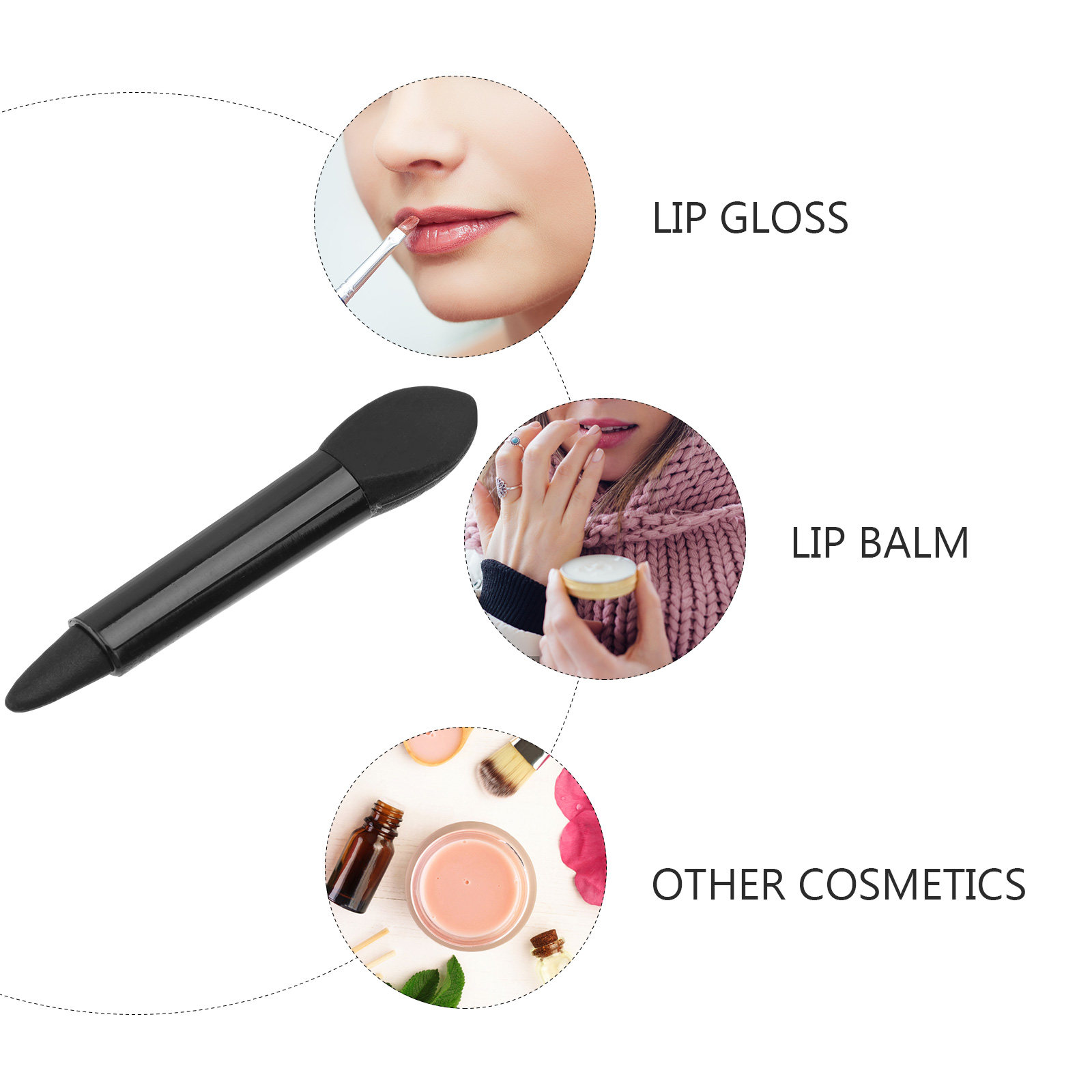 1 комплект: двусторонняя силик – обзор и цена Lip Balm
